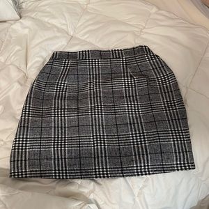 Plaid Skirt